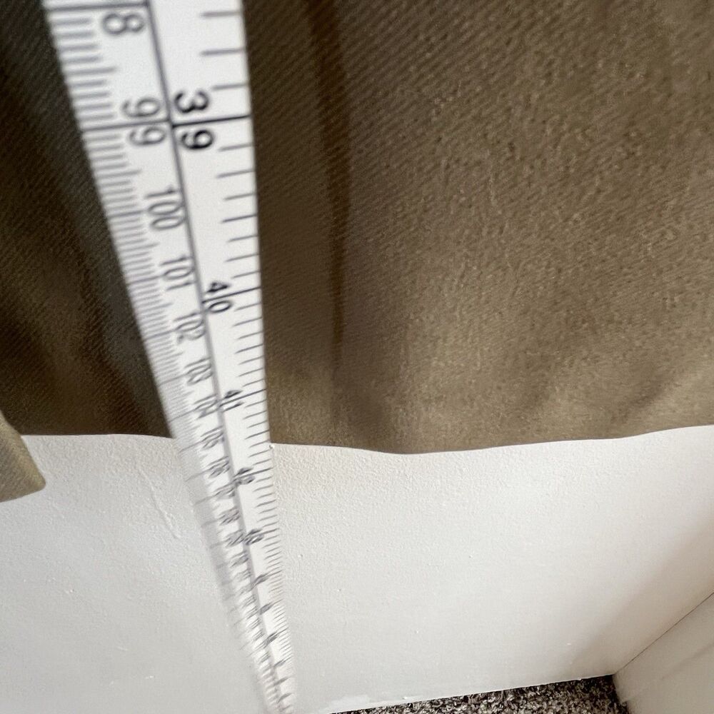 Vintage LONDON FOG Maincoats Trench Coat Tan Removable  Lining Zip 42 Reg - Picture 15 of 16